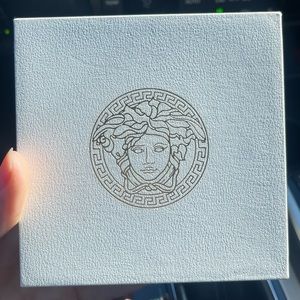 Mens 42 mm blue Versace watch worn 1 time only